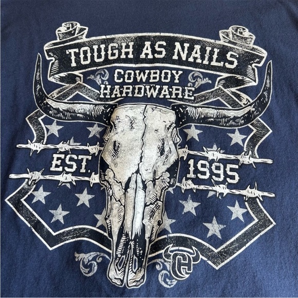 Cowboy Hardware “Tough as Nails” Shirt - Size Medium - Picture 5 of 5